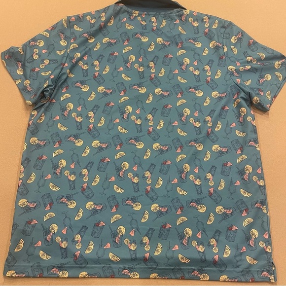 Men’s Goodfellow Summer Cocktail Golf Polo Size XL - Picture 4 of 9
